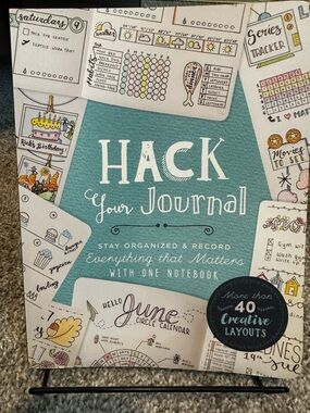 Hack Your Journal Paperback book Bullet Journal and Planner Layouts